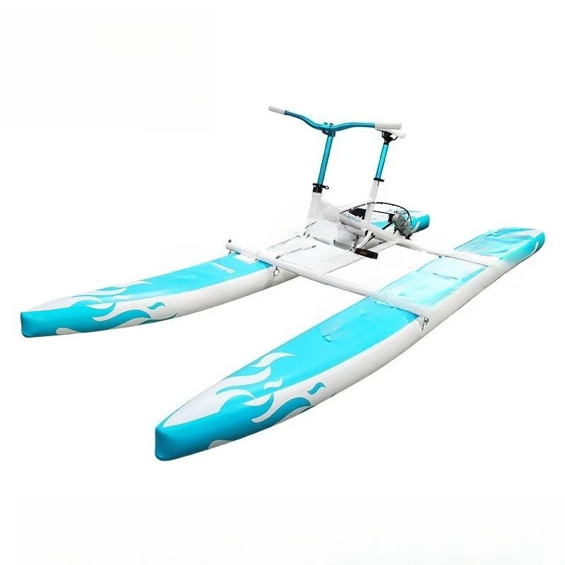 

Single water bike sup inflatable water bike Internet celebrity scenic spot boat boat water pedal kayak