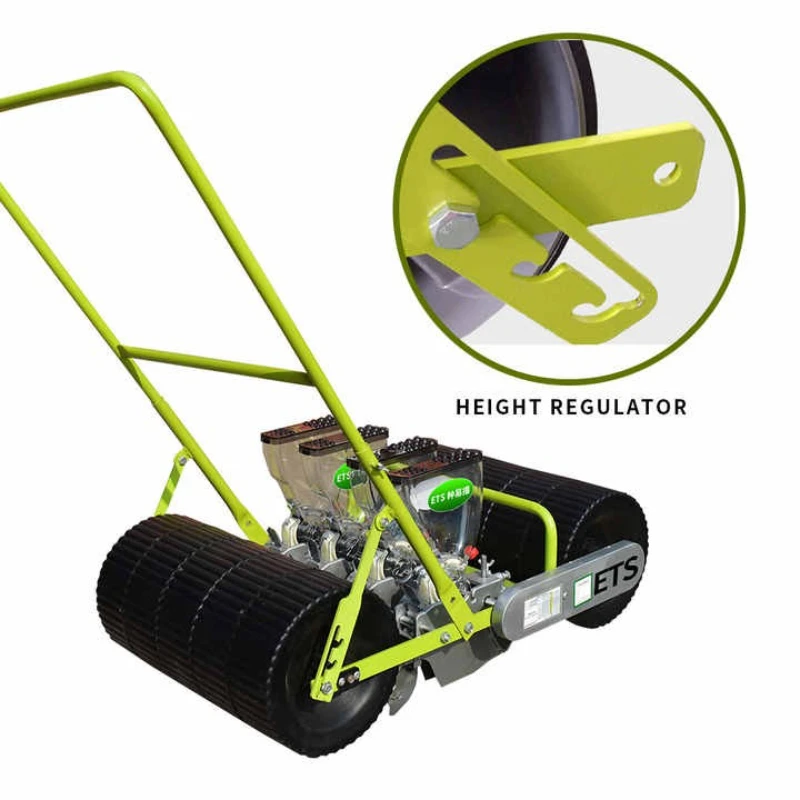 

High-efficiency push-type vegetable planter for home garden planting