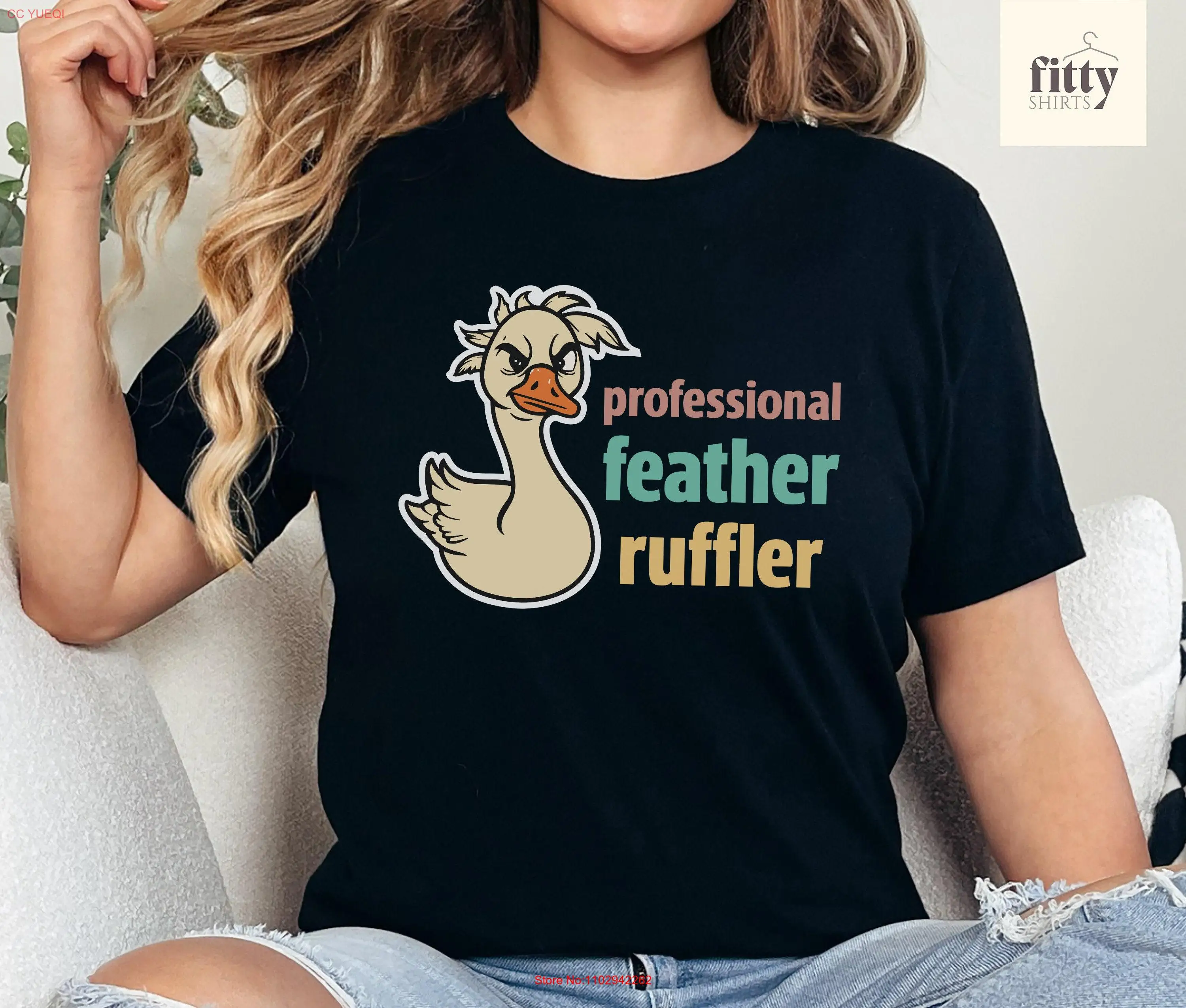 Футболка Silly Goose, модная женская футболка «Мурашки по коже», трендовый дизайн, стильная идея с мемами, длинные или короткие рукава