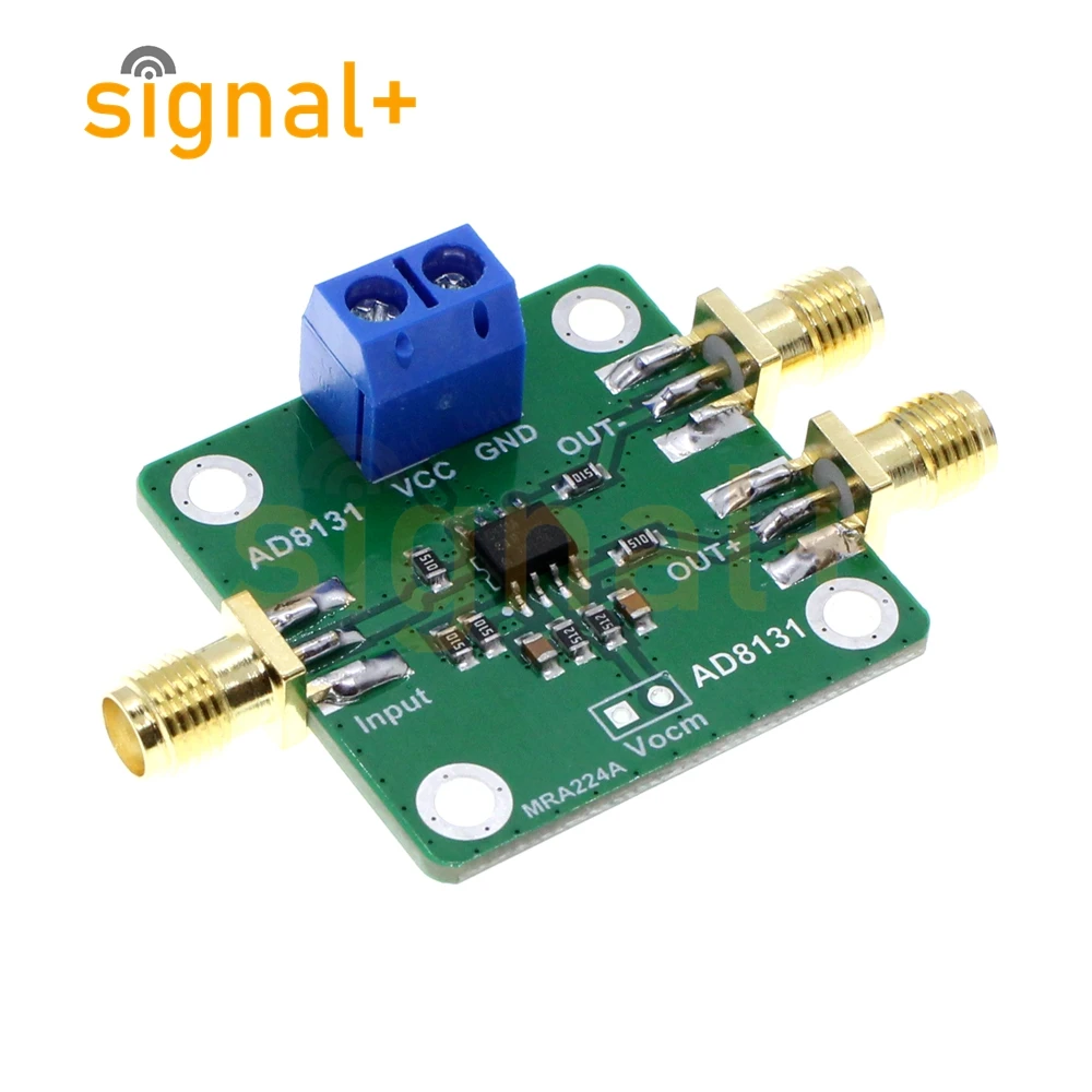 RF single-ended to differential AD8131 single power supply single-ended differential