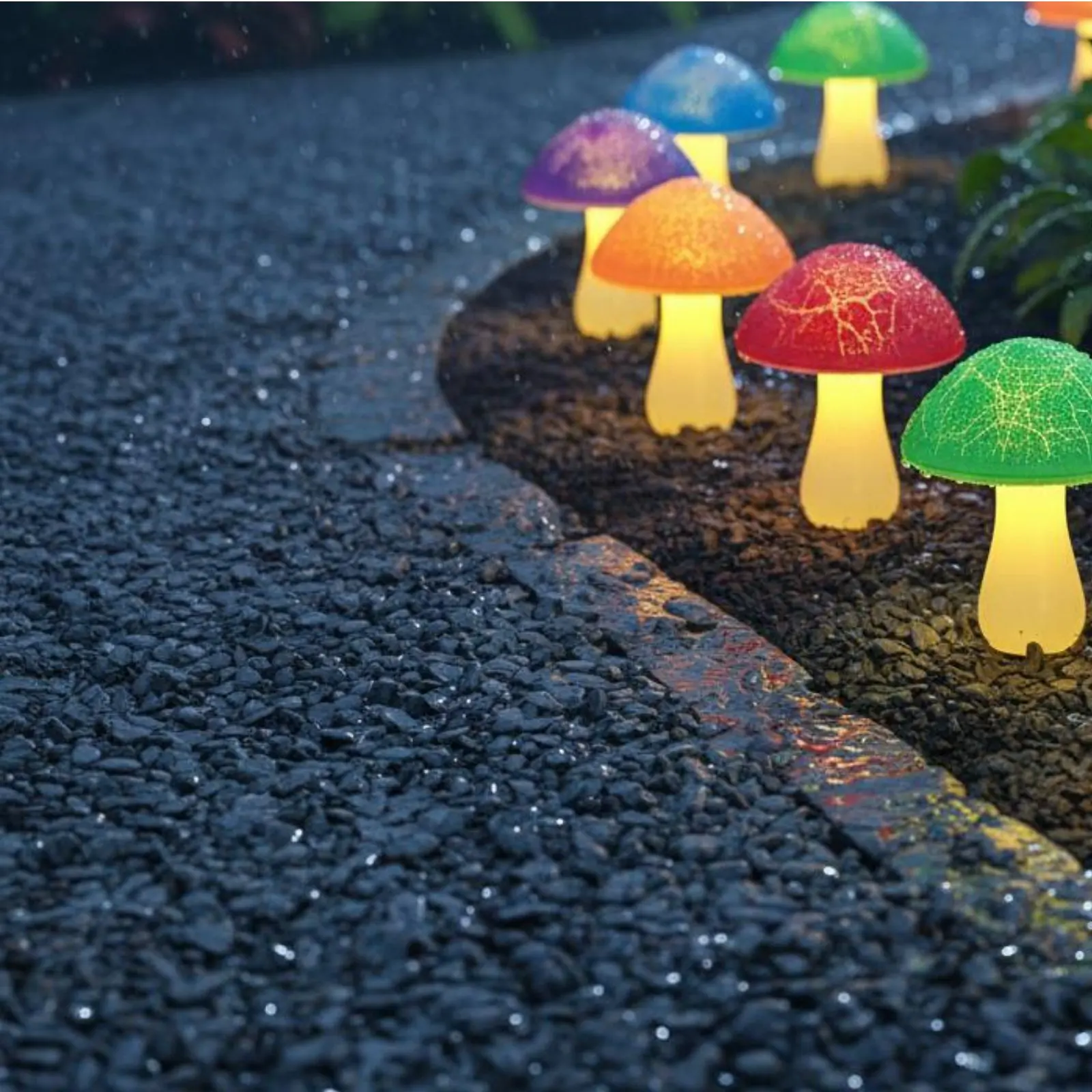 Solar Toadstool Lam…