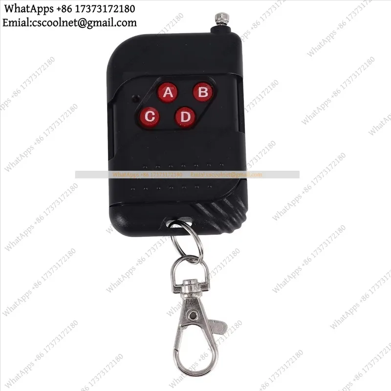 JS03 DT75 3-Pin XLR Wireless Receiver – Portable Remote Control for 400W/900W Smoke Fog Machines
