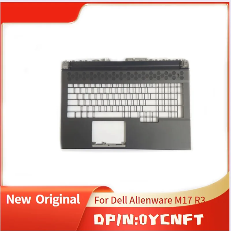 0YCNFT YCNFT Black Brand New Original Top Cover Upper Case for Dell Alienware M17 R3