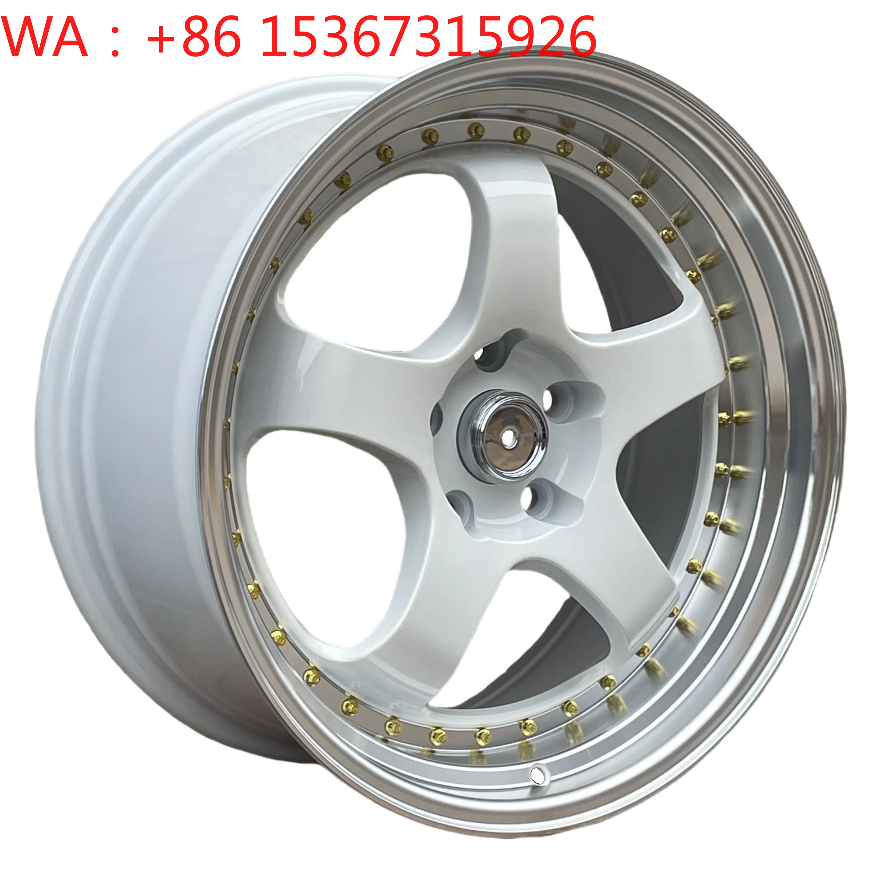 18 Inch Multi Spoke Alloy Passenger Car Wheels 5x112 5x114.3 5x120 5x108 Universal Retrofit Rims