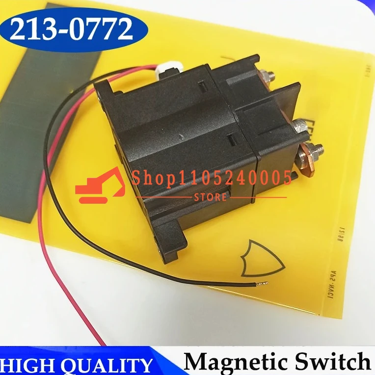 Starter Motor Relay 213-0772 2130772 Magnetic Switch 4616784 461-6784 E320D E336D E349D