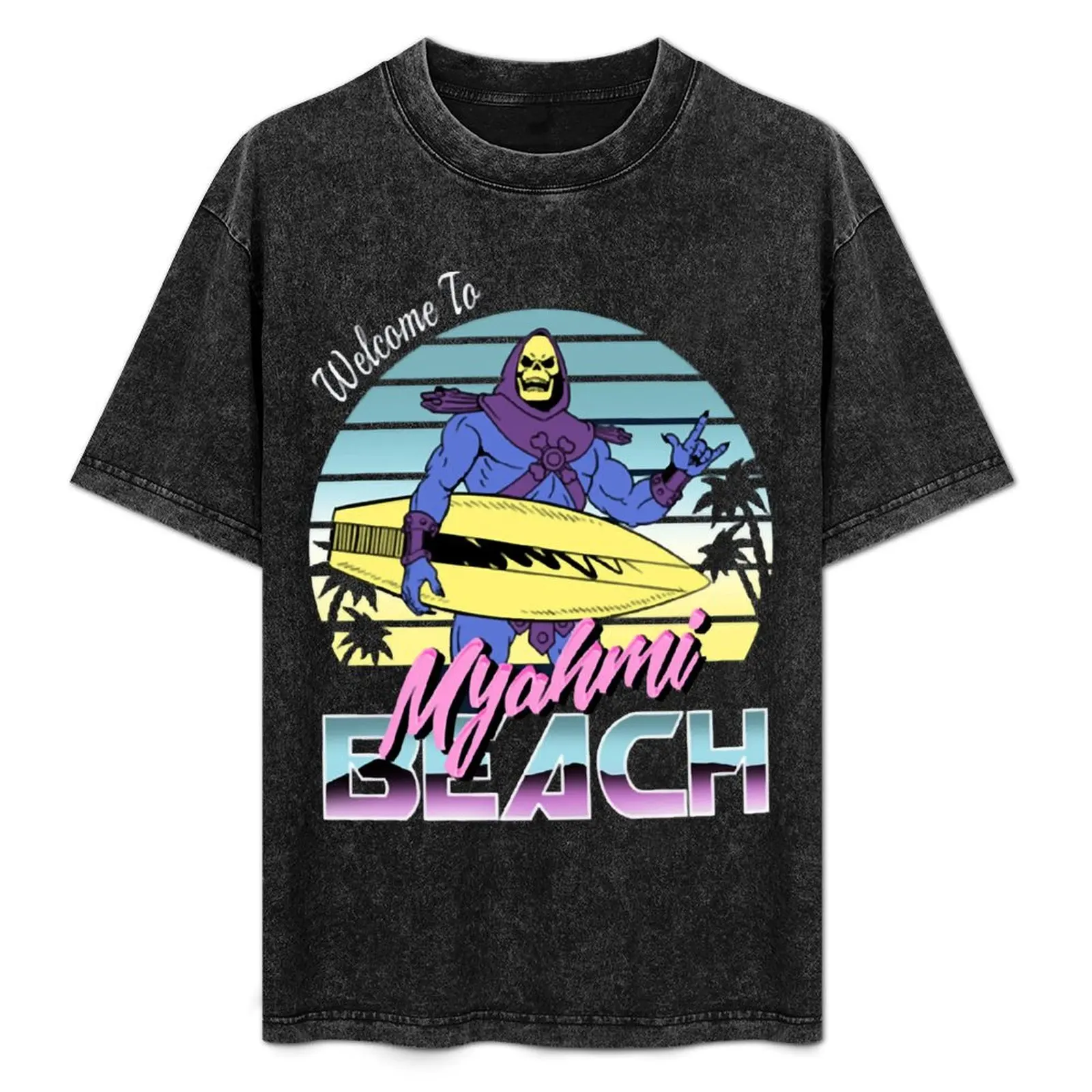 

Myah mi Beach T-Shirt Fashion Pattern Printed Tee Shirt