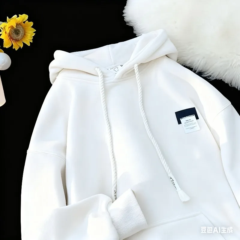 Homens com capuz moda roupas personalidade etiqueta impressão com capuz oversize casual roupas esportivas outono inverno rua tendência topos tamanho M-8XL