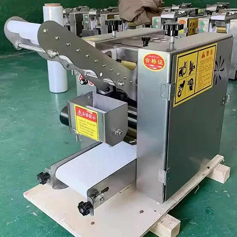 

PBOBP Stainless Steel Dumpling Skin Machine Commercial Dumpling Wrapper Machine Imitation Manual Dumpling Machine 3500pcs/H