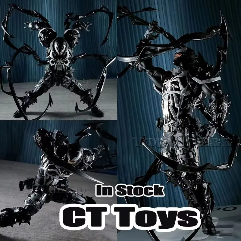 

Ct Spider Superhero Man Spider Action Figure Cartoon Doll Black And Whitecollection Mini Toy Model Children'S Gift Various Forms
