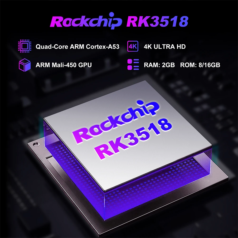H96 MAX أندرويد 14 صندوق التلفزيون الذكي RK3518 رباعي النواة Wifi6 BT5.4 مشغل الوسائط مشغل فيديو منزلي صوت التحكم عن بعد مساعد الماوس