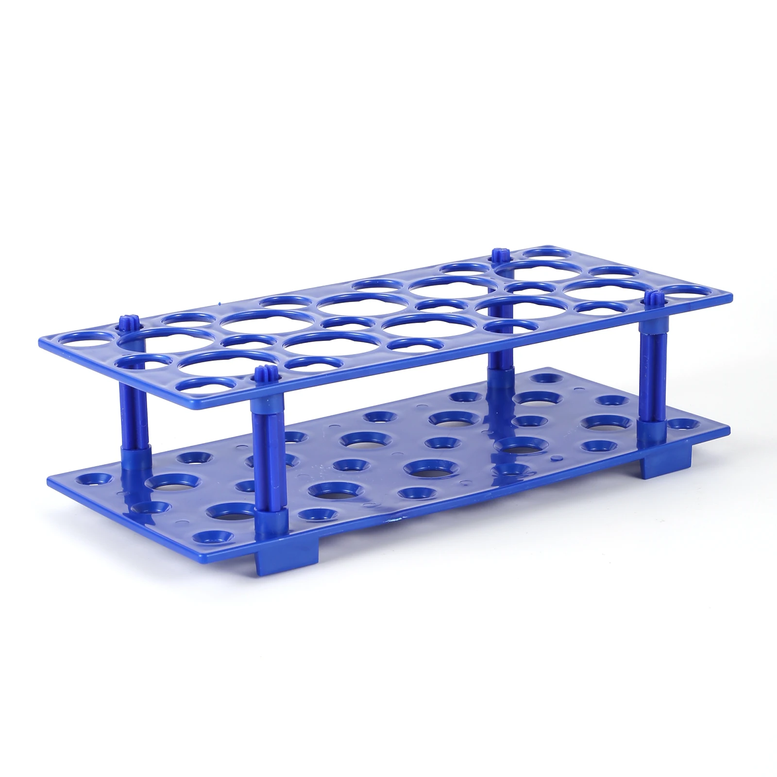 1Pc 10/15/50ml  Test Tube Rack Holder 28 Sockets Centrifuge Tube Rack Laboratory Plastic Test Tubes Holder Stand Bracket