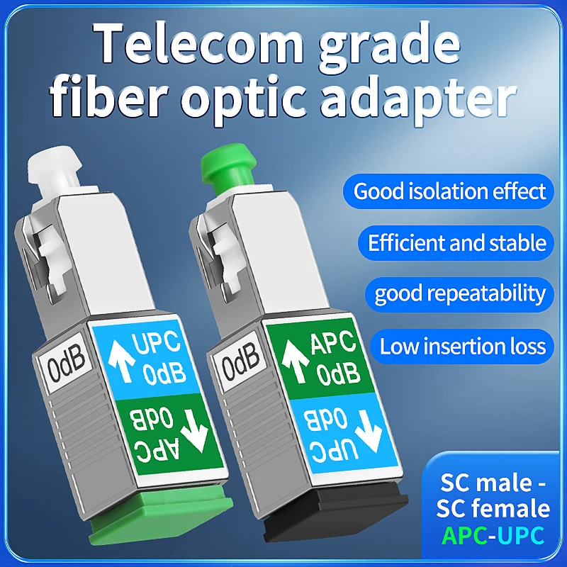 SC UPC/SC APC male/female optical fiber adapter single-mode optical fiber interface connection coupler converter