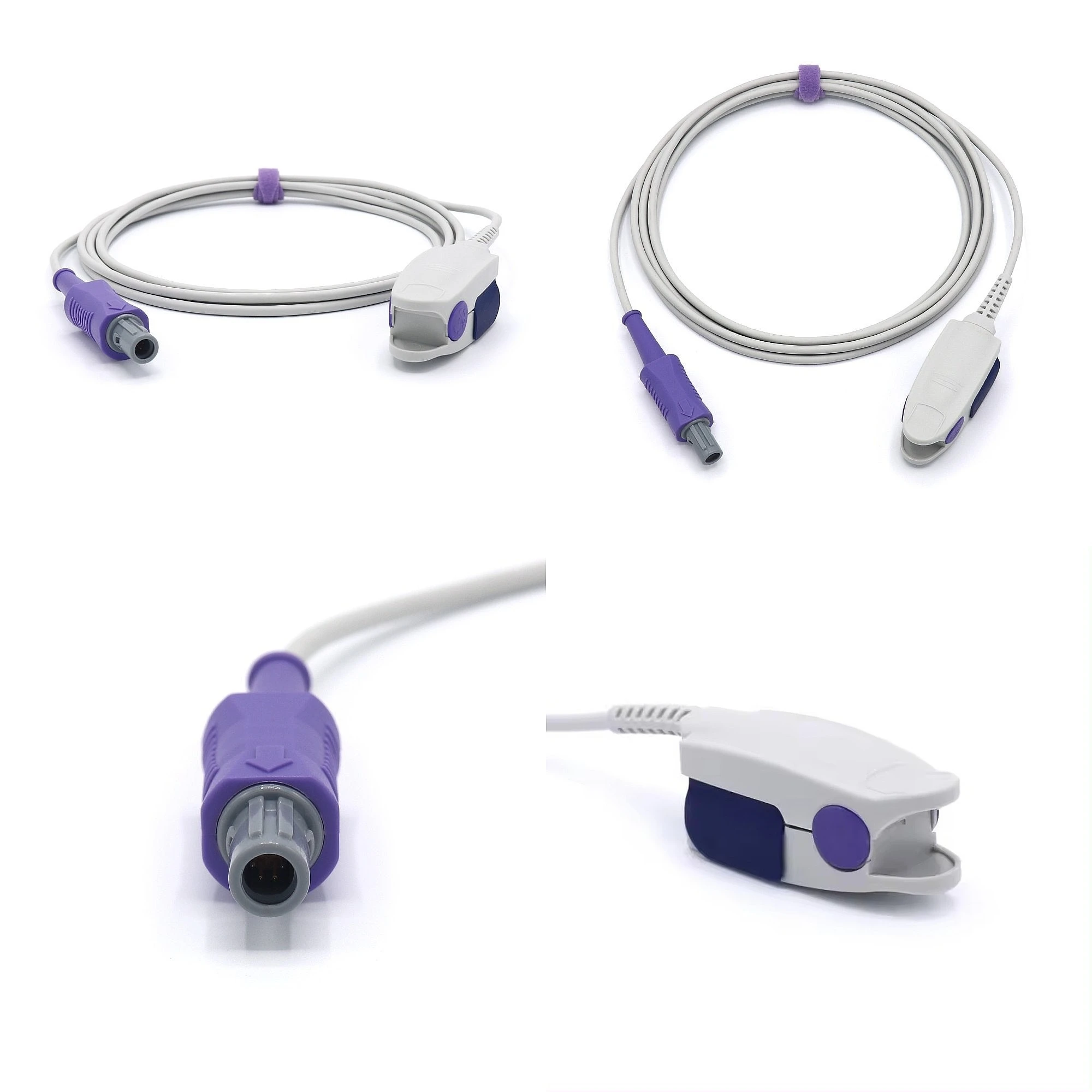 Compatible Dragers VistaS 120 Adult Finger Clip Spo2 Sensor