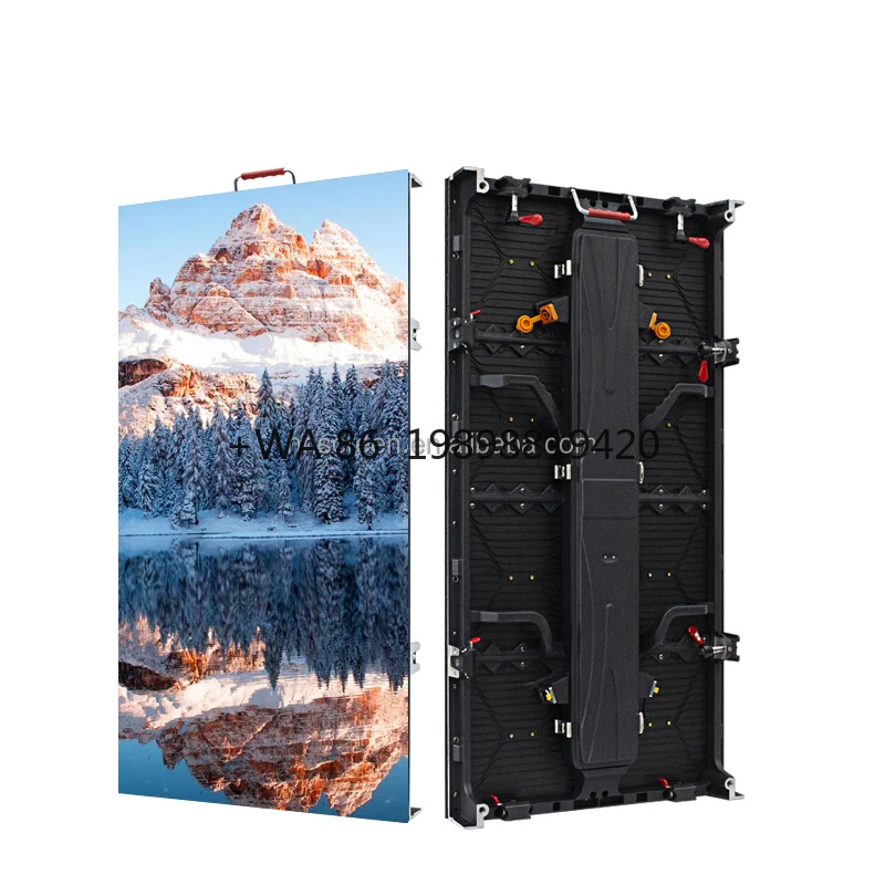 

Rental Led Display 500*1000 Cabinet Outdoor Curved Flexible Led Disp Digital Signage Full Color P2.976 P3.91 P4.81