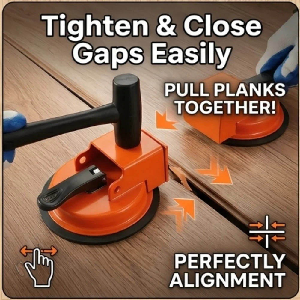 

Инструмент для устранения зазоров в полах, сверхмощный, с присоской, из алюминиевого сплава, для ремонта и уплотнения зазоров в деревянных и ламинированных полах