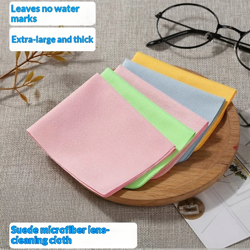 Microfiber Eyeglasses Cleaning Cloth Lens Wipes Cloth for Glasses Screen Camera Lens Cleaning