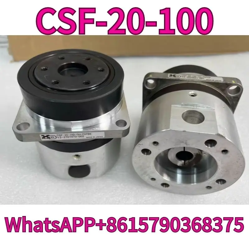 

Used harmonic reducer CSF-20-100 with a reduction ratio of 1:100 tested OK and shipped quickly