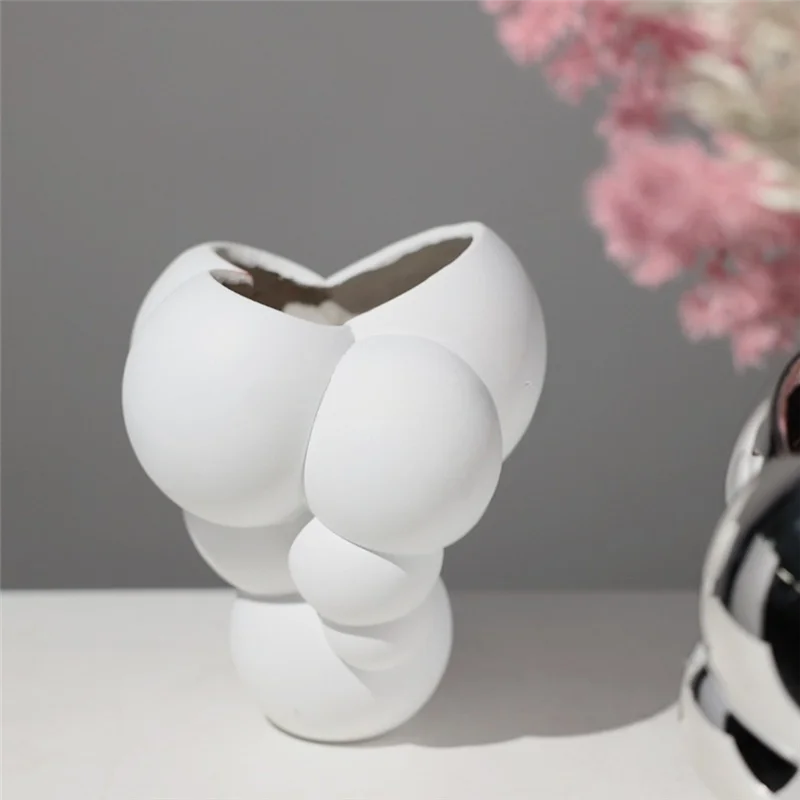

【Recommend】Ins Nordic Bubble Cloud Vase Handicraft Decoration Vase