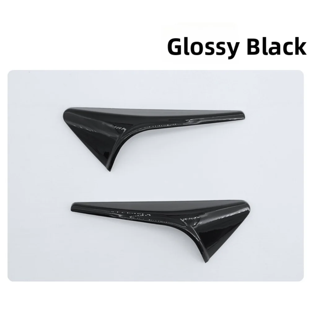 Side Camera Protective Cover For Tesla HW3.0 Glossy Black Blind Spot Cover Seamless Integration for custom Color Options