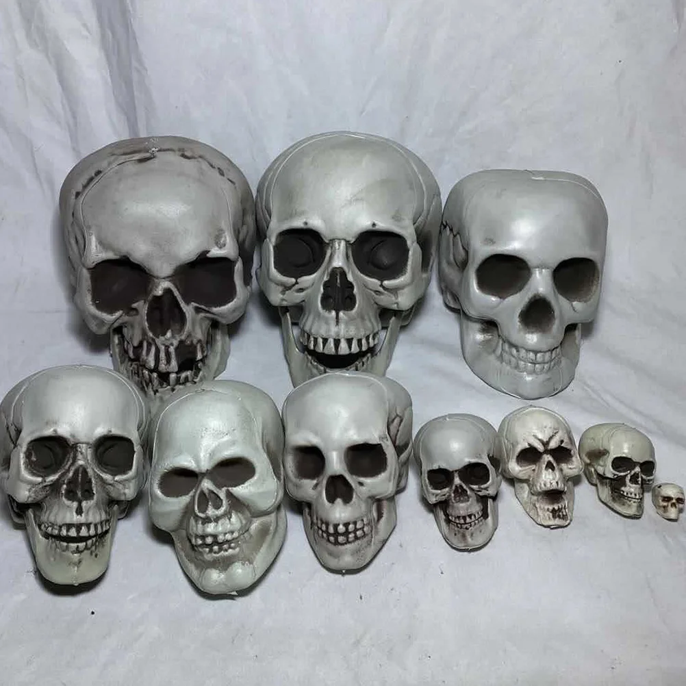 

10 шт. миниатюрный реквизит с привидениями, украшение на Хэллоуин для домашней вечеринки, реквизит для розыгрышей с привидениями, пластиковый рабочий стол