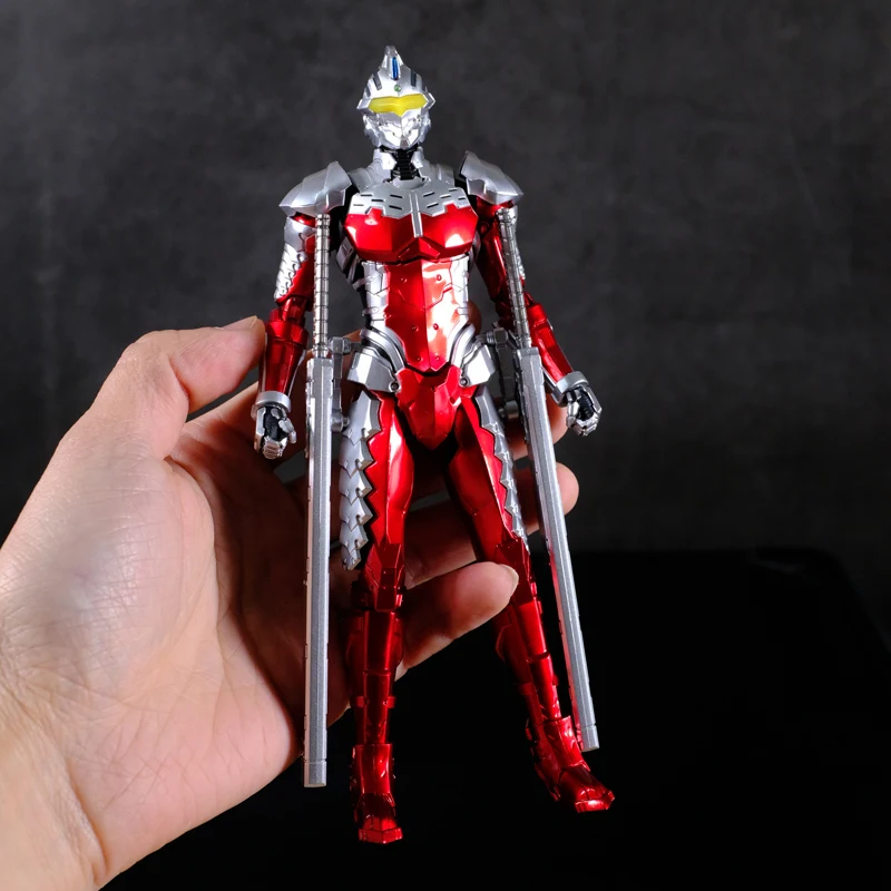 Figurka Ultraman ZD Toys Kotaro Higashi Zero Suit Tiga Suit Ace Ultra Seven Ultraman Jack Kolekcjonerskie Zabawki Prezent Urodzinowy