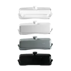 Household Butter Dish with Sealed Lid Butter Holder Butter Keeper Container for