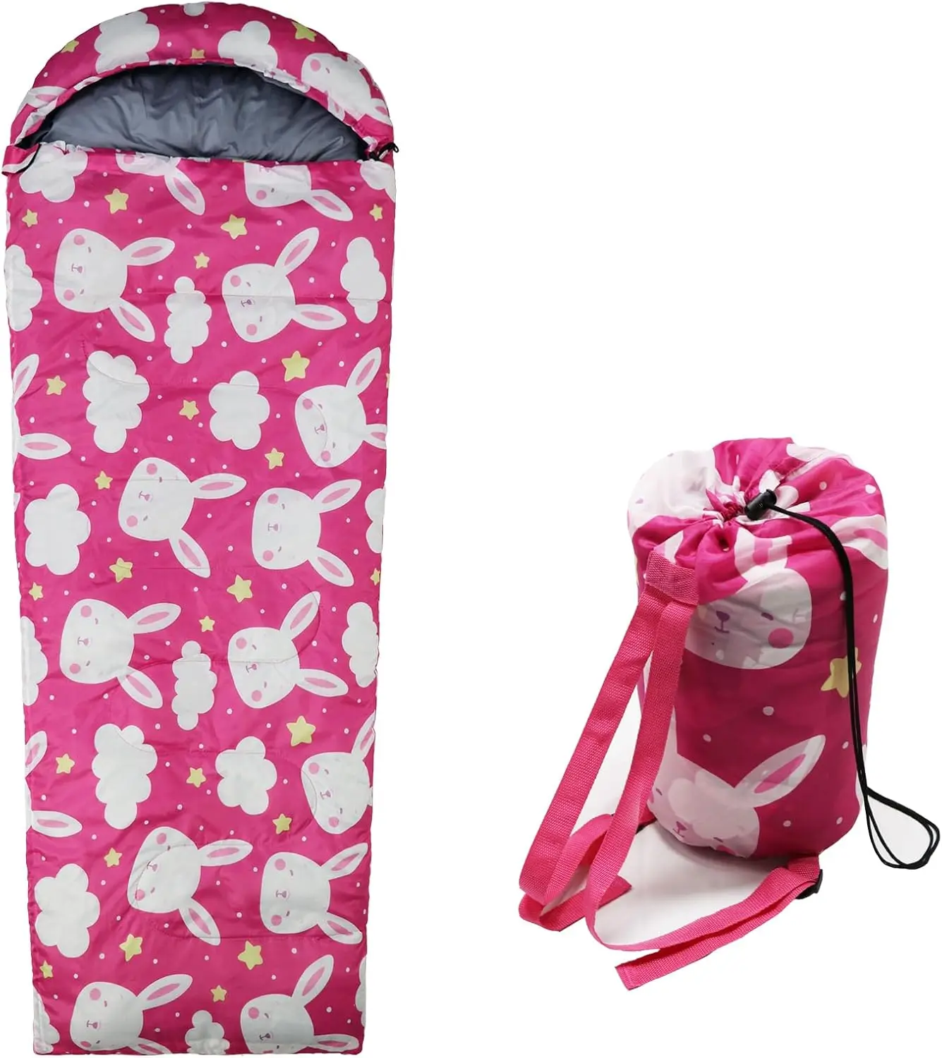 Kids Sleeping Bags - r Hiking, Backpacking 3 Season Warm & Cool Weather, Waterproof Outdoor Travel for Boys Girls