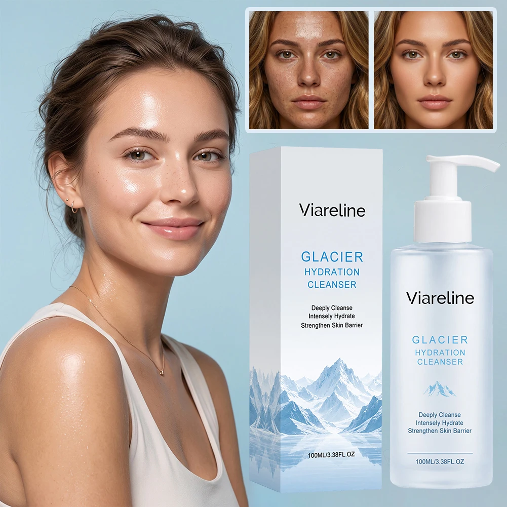 Glacier Hydration Cleanser Protecting & Fortifies Skin Barriers Gentle Deep Pore Cleansing Without Harshness For All Skin Types