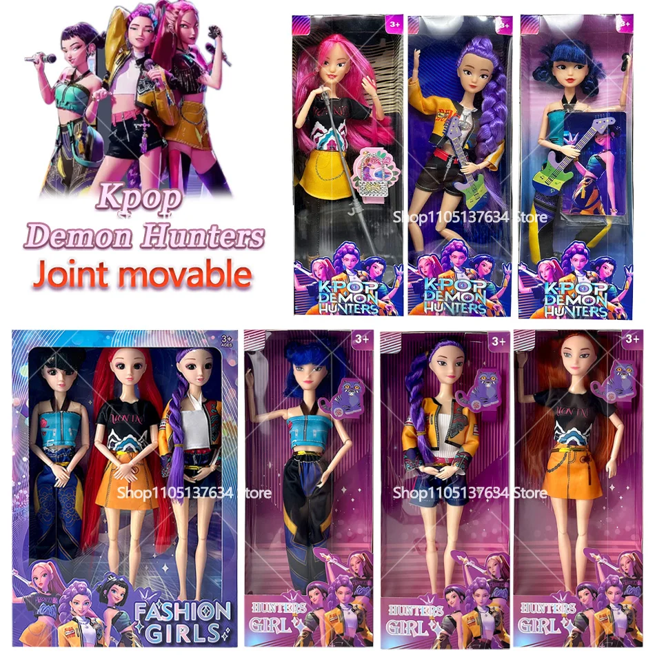 Nouveaux jouets de poupée Kpop chasseurs de démons figurine jouet Rumi Mira Zoey belle princesse bébé fille poupées en plastique bricolage jouet pour les filles
