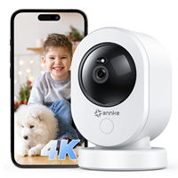 ANNKE 4K/6MP Indoor Security Camera 8MP Smart WiFi Camera 2-Way Audio Smart Human Detection for Baby/Pet Camera/Home Security