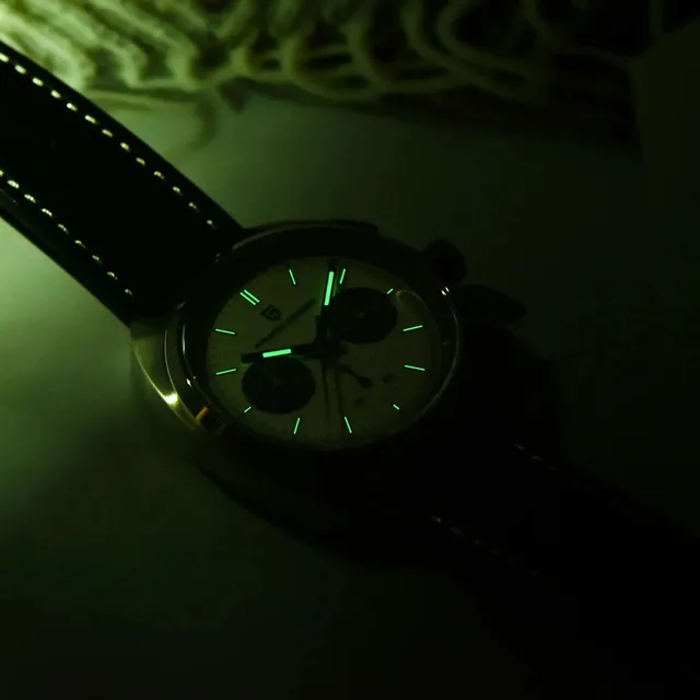 PAGANI DESIGN New Sport Luxury Man watch 100M Waterproof Luminous VK63 Chronograph ARSapphire mirror Stainless steel Watch men 2