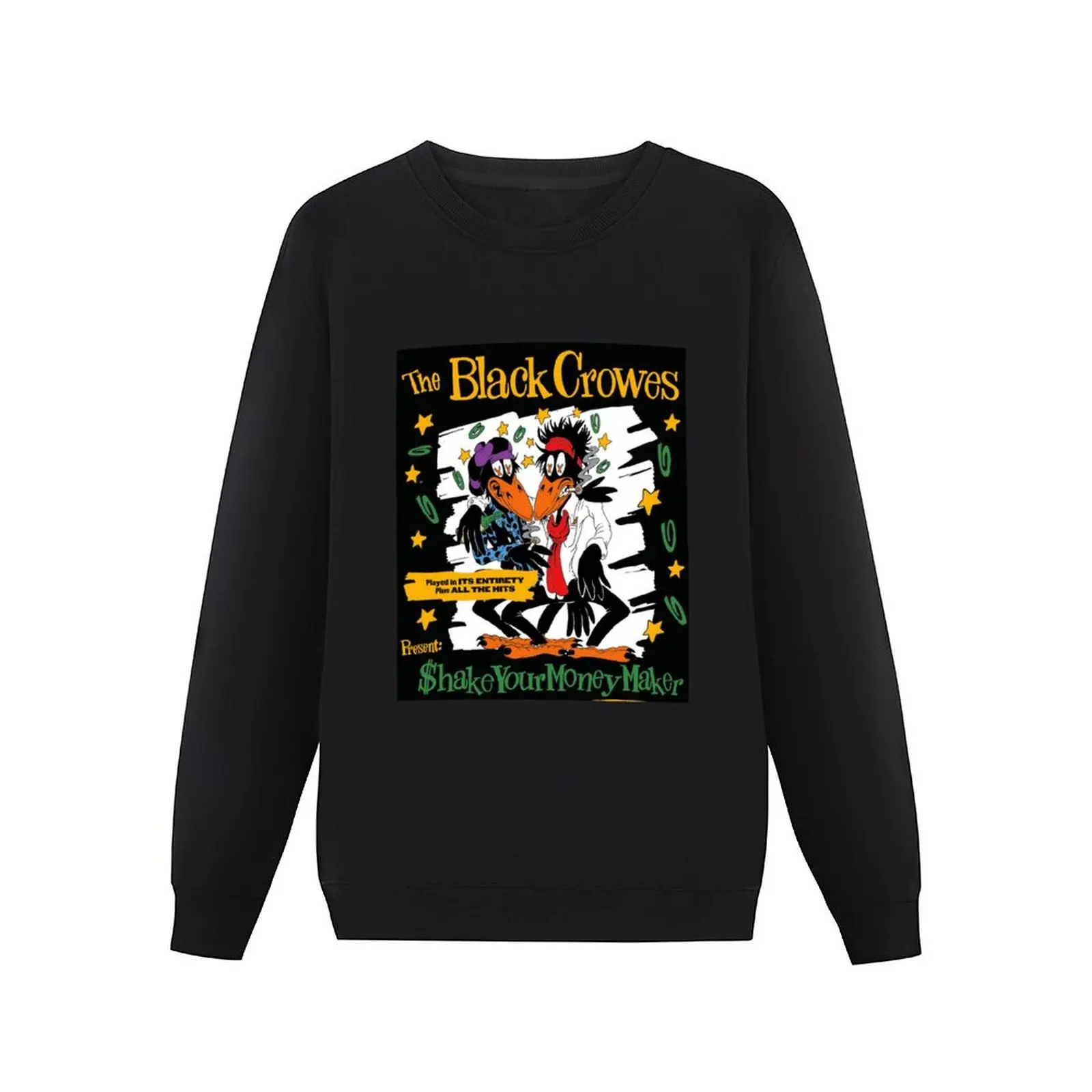 dua dsjerr theblackcrowes dsjerr burung shake gagak your berpakaian money kasual maker sedang merokok Pullover Hoodie