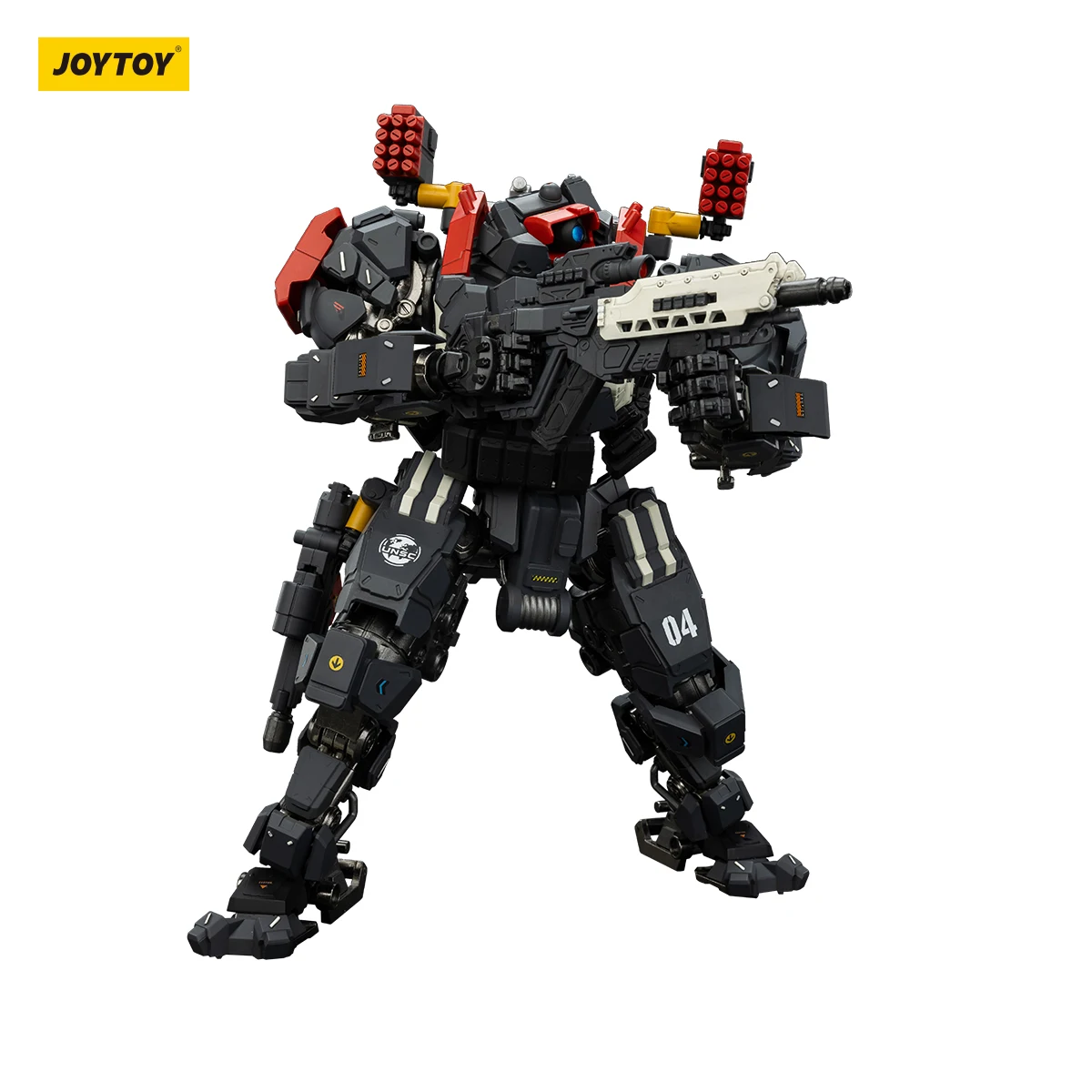 [IN VOORRAAD] JOYTOY Warhammer 40K Action Figure Blood Angels Captain met Inferno Pistol & Power Fist Anime Militair Model