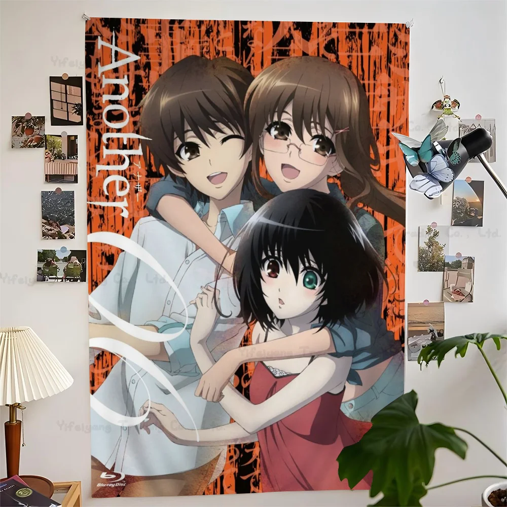 

Japanese Horror Anime Another Cartoon Tapestry Art Science Fiction Room Home Decor Art Home Decor