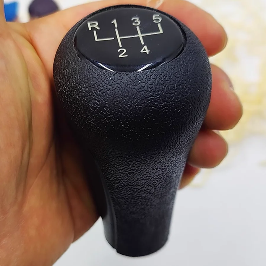 

New Black 5 Speed Car Gear Shift Knob Head Manual Lever Handle Fit For BMW 1 3 5 6 Series E30 E32 E34 E36 E38 E39 E46 E53