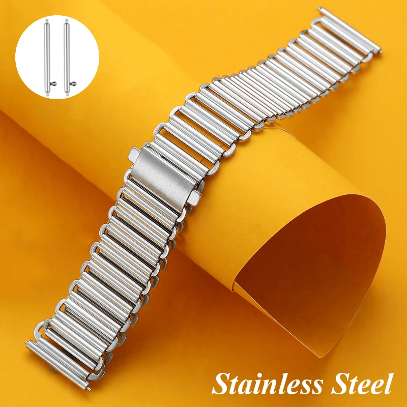 

Универсальный металлический ремешок для наручных часов, сетчатый Браслет из нержавеющей стали, быстросъемный браслет, 20 мм