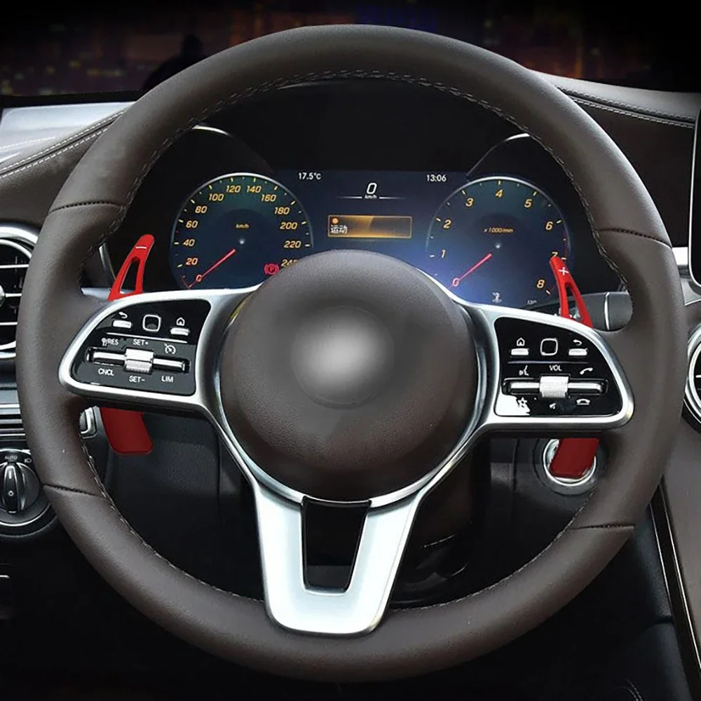 

Steering Wheel Shift Paddles For Mercedes Benz C-Class A B E GLK GLE CLS CLA GLA Steering Wheel Interior Modifications