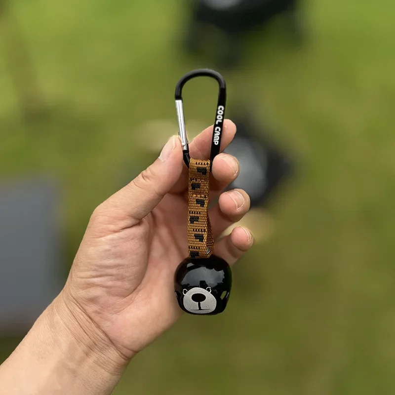 في الهواء الطلق التخييم سحر جرس المفاتيح جو الديكور قلادة الأدوات الألومنيوم الرياح الرنين تسلق الجبال المشي لمسافات طويلة على ظهره #1