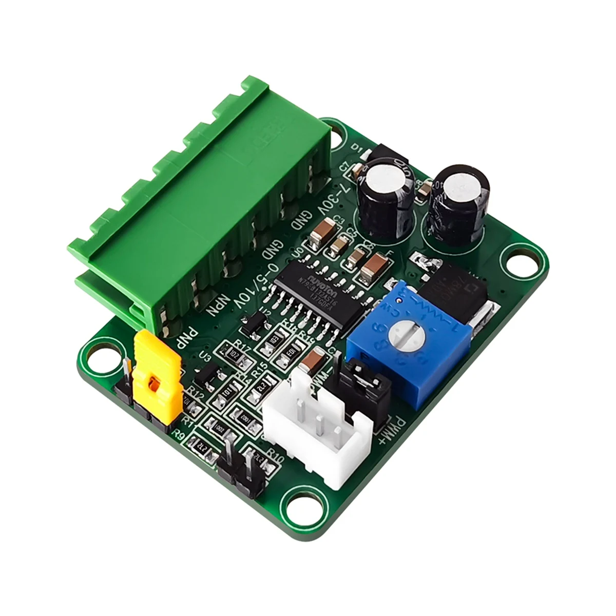 V-PWM Spanning Naar Pwm-Signaalmodule 0-5V/0-10V Naar Pwm-Signaal Plc Ad-Interface Om 5V/24Vnpn Pnp-Uitgang Te Converteren