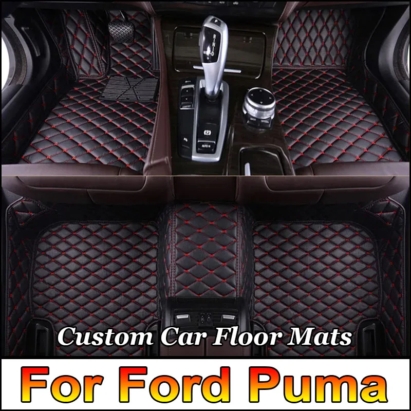 

Car Mats Floor For Ford Puma ST-Line V Crossover 2020 2021 2022 Waterproof Set Car Floor Mats Alfombrillas Coche Car Accessories