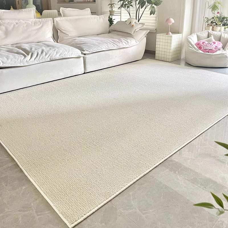 سجادة مظهر من السيزال قابلة للمسح ولا تغسل منطقة كبيرة لغرفة المعيشة وغرفة النوم ونافذة الخليج استوديو الصور على الطراز الياباني سجادة غير قابلة للانزلاق لديكور المنزل