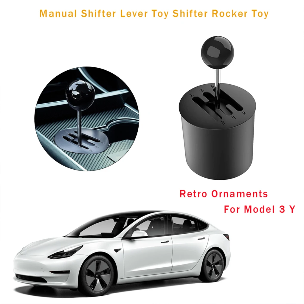 Collectible Ornament For Model 3 Y Stylish Car Decor For Enthusiasts Handcrafted Shifter Rocker Toy