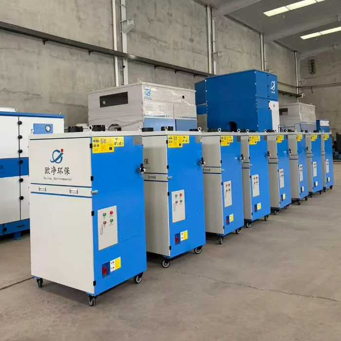 New Industrial Welding Smoke & Oil Fume Purifier Dust Collector with 99.9% Efficiency Carbon Steel for Manufacturing Plant