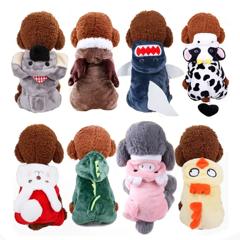 

Pet Dog Coats Soft Warm Clothing Cosplay Clothes Dog Costume Fleece Puppy Coat Cats Clothes Christmas Party Pet Accessories