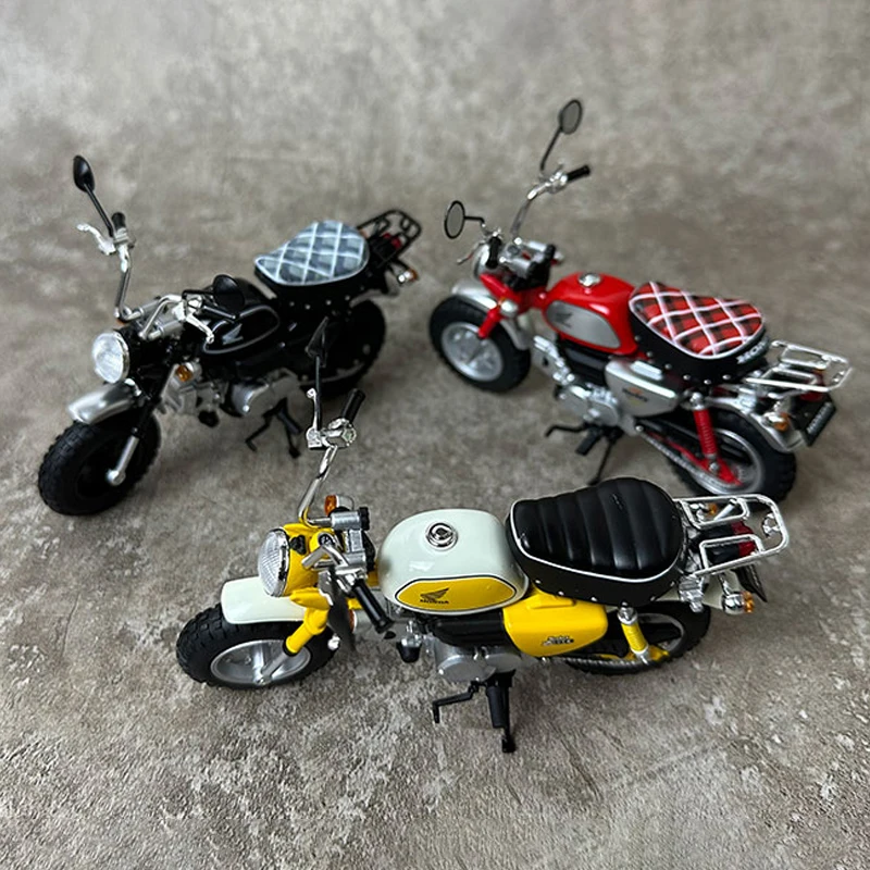 1:12 Scale Diecast Alloy Monkey 2009 Motorcycle Toys Cars Model Classics Adult Collectible Souvenir Gifts Static Display