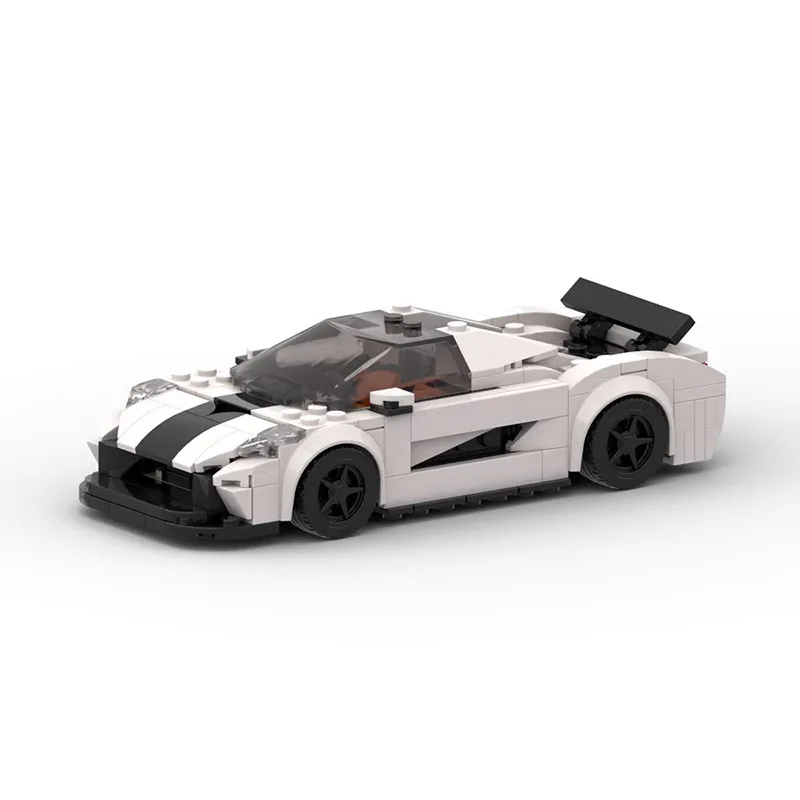 

Semas Moc Racing Speed Series Cornice Regera Building Blocks Assembled Car Model Children Toys Birthday CHristmas Gift