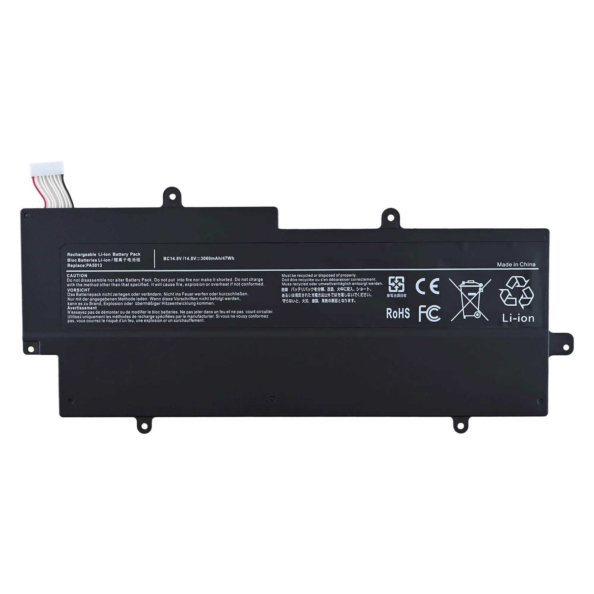 PA5013U PA5013U-1BRS Laptop Battery for Toshiba Portege Z830 Z835 Z930 Z935 Ultrabook PA5013 14.8V 47WH Free Tool
