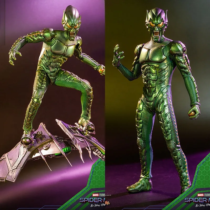 

Hot toys HT 1/6 MMS630 Normal Edition Green Goblin Spider-Man No Way Home Movie Villain 12" Full Set Collectible Figure Model