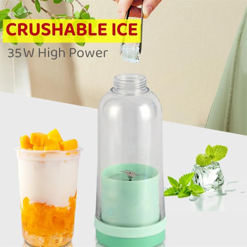 

Portable Blender Mini Mixer Electric Juicer Machine Fresh Fruit Juice Blender Smoothie Maker Blender Cup Bottle A Travel Kitchen