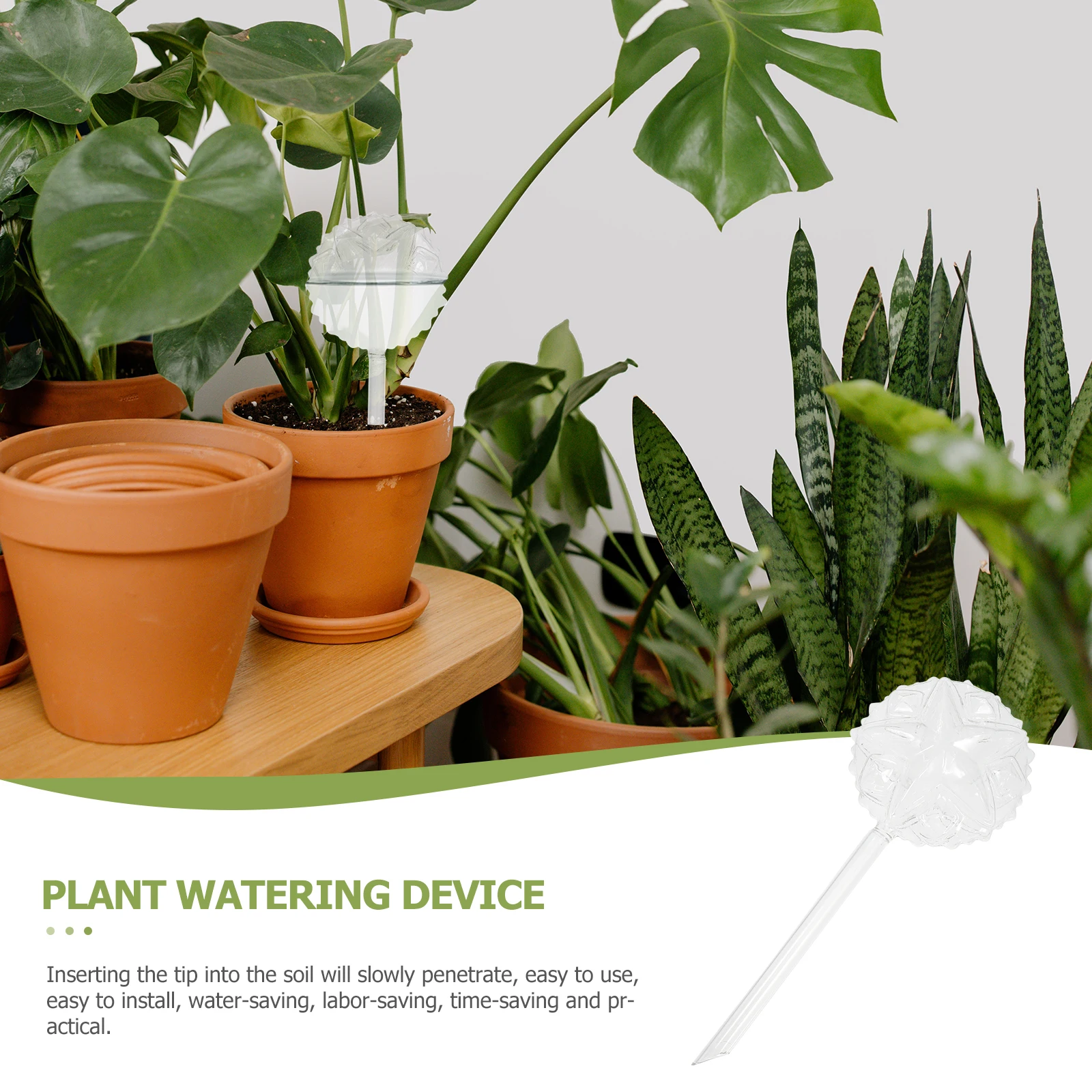 

Automatic Watering Device Glass Self Watering Bulb for Plant Drip Tool Garden Supplies Coolant for Balcony Greenhouse
